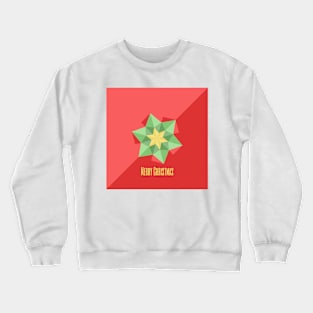 Merry Christmas Star Crewneck Sweatshirt